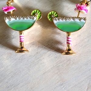 Martini earrings